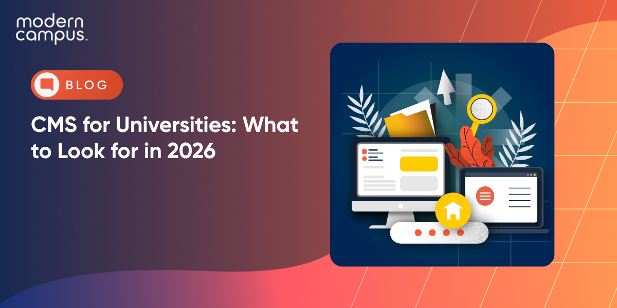 CMS for Universities: What to Look for in 2026